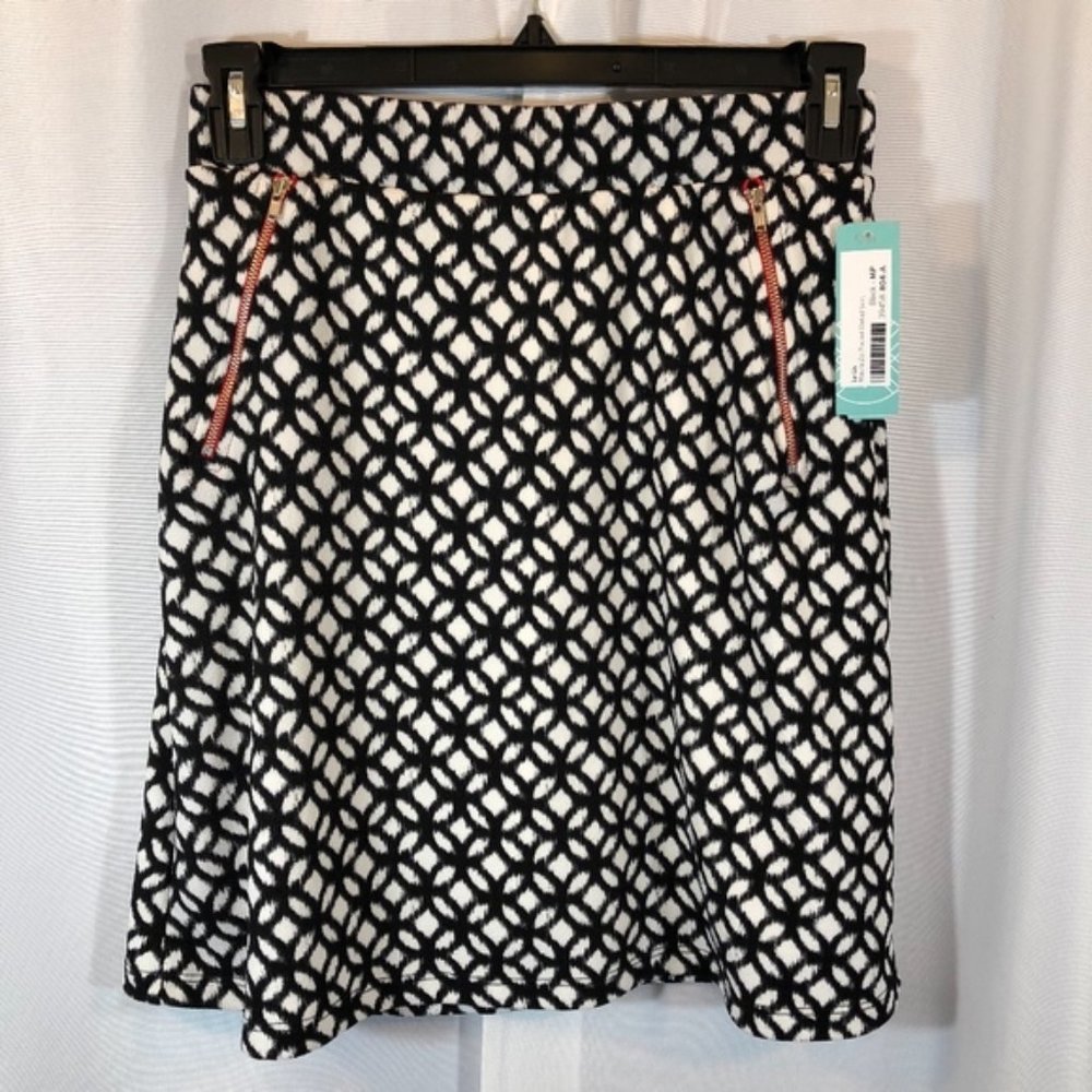 Le Lis 'Maura' Zip Pocket Skirt